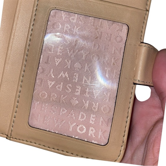 Kate Spade New York Wellesley Cara Rosegold Leather Wallet Clutch WLRU1745 - Picture 6 of 8